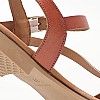 Γυναικεία Flats 3015 Ταμπά Δέρμα Eva Frutos Γυναικεία Flats 3015 Ταμπά Δέρμα Eva Frutos