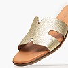 Γυναικεία Flats 3053 Χρυσό Δέρμα Eva Frutos Γυναικεία Flats 3053 Χρυσό Δέρμα Eva Frutos