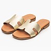 Γυναικεία Flats 3053 Χρυσό Δέρμα Eva Frutos Γυναικεία Flats 3053 Χρυσό Δέρμα Eva Frutos