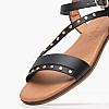 Γυναικεία Flats 3079 Μαύρο Δέρμα Eva Frutos Γυναικεία Flats 3079 Μαύρο Δέρμα Eva Frutos