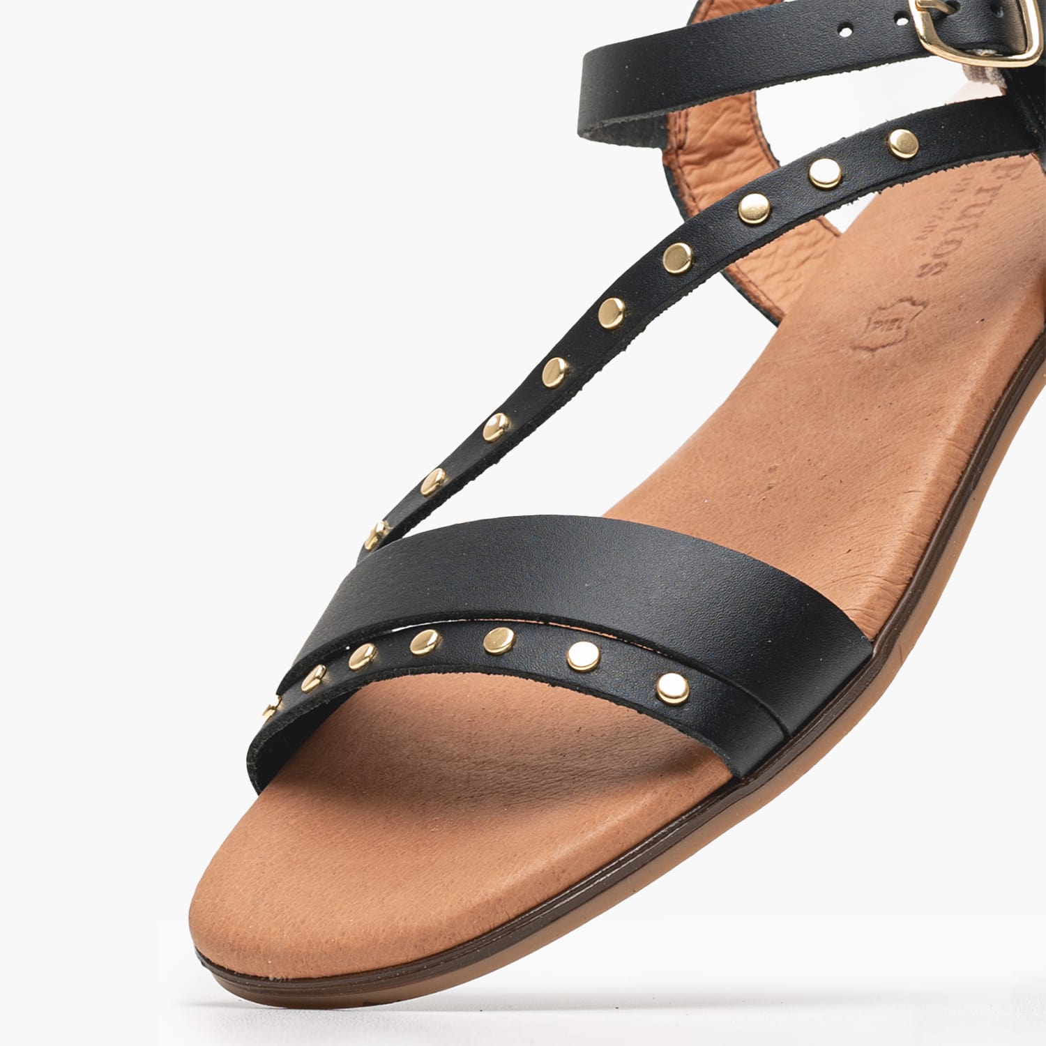 Γυναικεία Flats 3079 Μαύρο Δέρμα Eva Frutos Γυναικεία Flats 3079 Μαύρο Δέρμα Eva Frutos