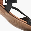 Γυναικεία Flats 3079 Μαύρο Δέρμα Eva Frutos Γυναικεία Flats 3079 Μαύρο Δέρμα Eva Frutos