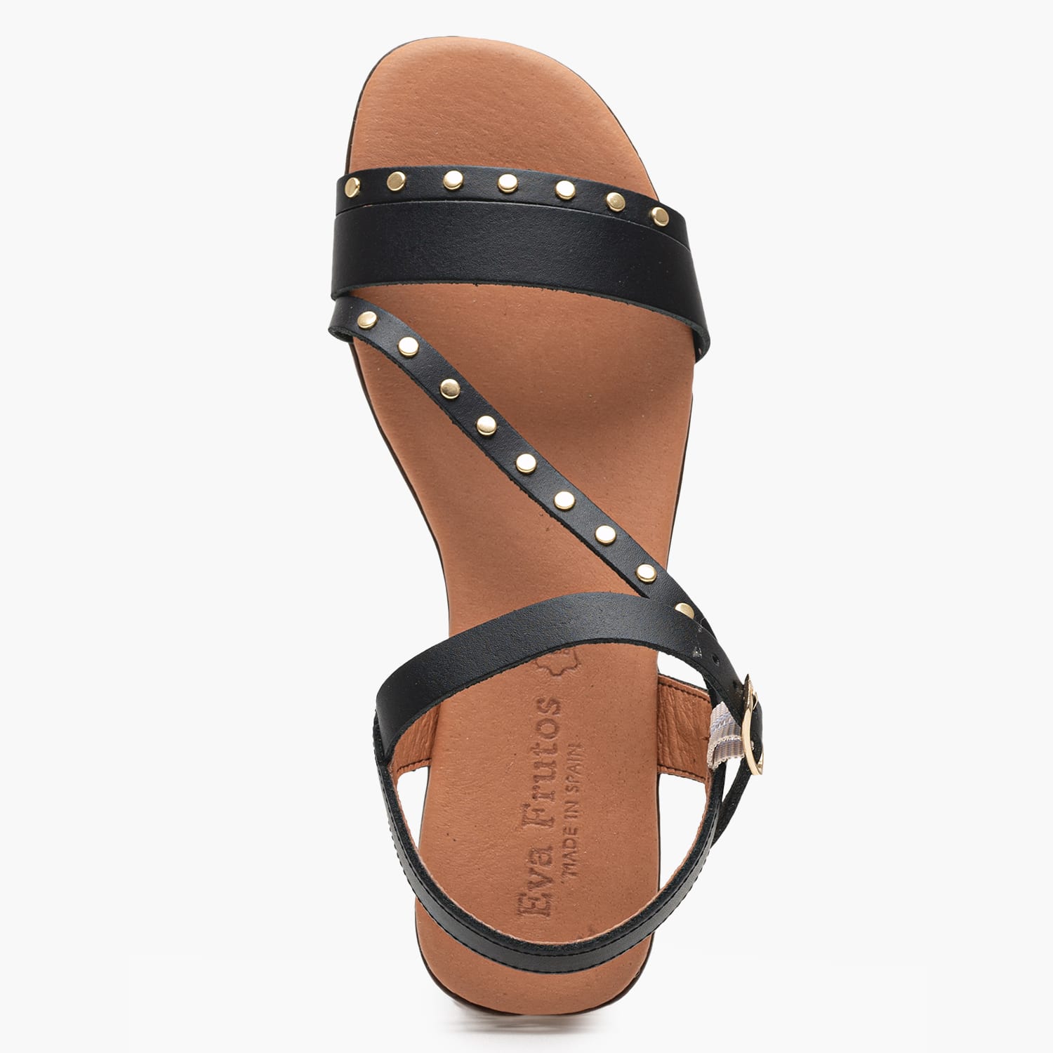 Γυναικεία Flats 3079 Μαύρο Δέρμα Eva Frutos Γυναικεία Flats 3079 Μαύρο Δέρμα Eva Frutos