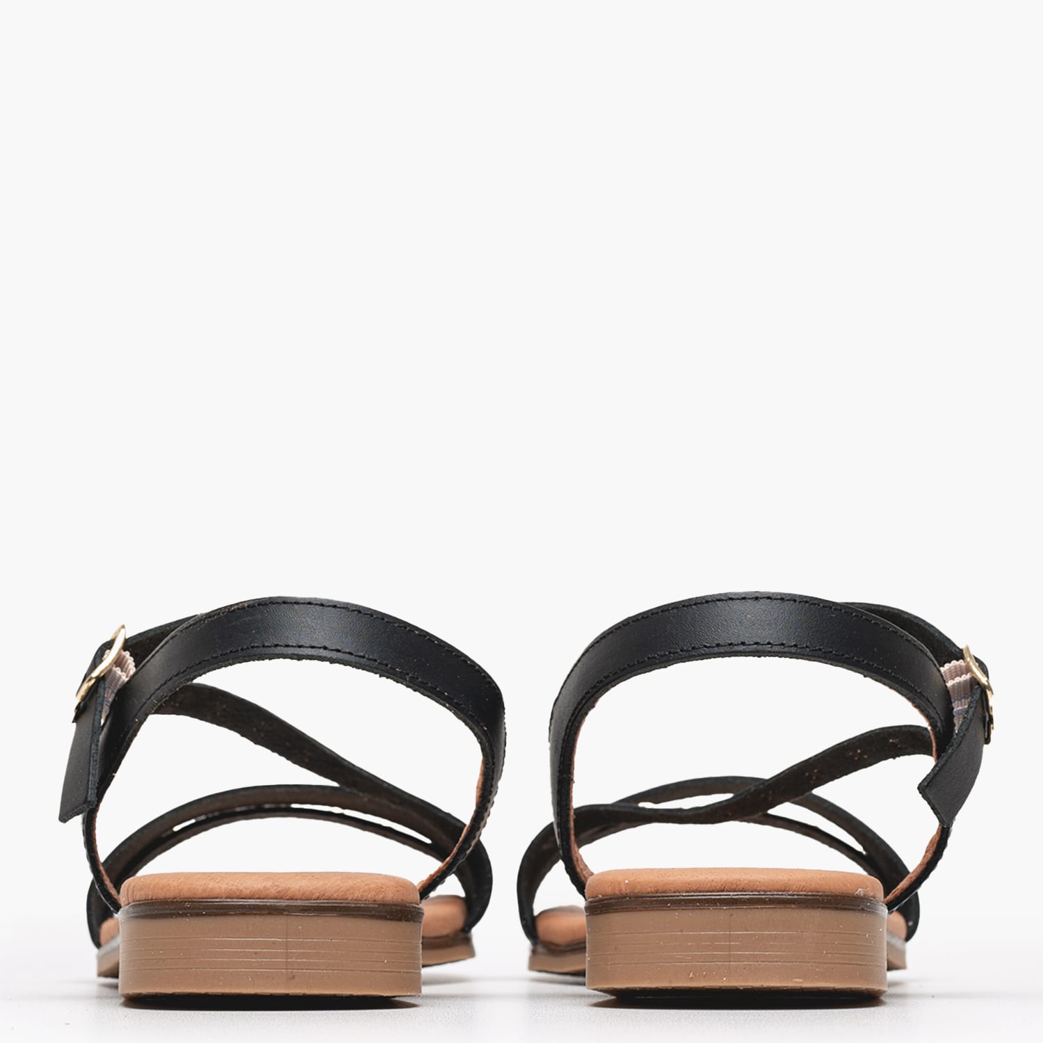 Γυναικεία Flats 3079 Μαύρο Δέρμα Eva Frutos Γυναικεία Flats 3079 Μαύρο Δέρμα Eva Frutos