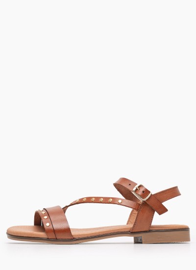 Γυναικεία Flats 3075 Μαύρο Δέρμα Eva Frutos