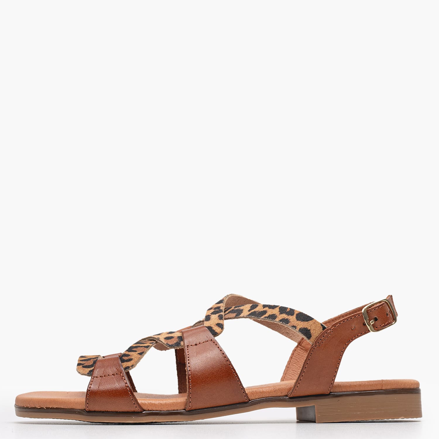 Γυναικεία Flats 3080 Leopard Δέρμα Eva Frutos