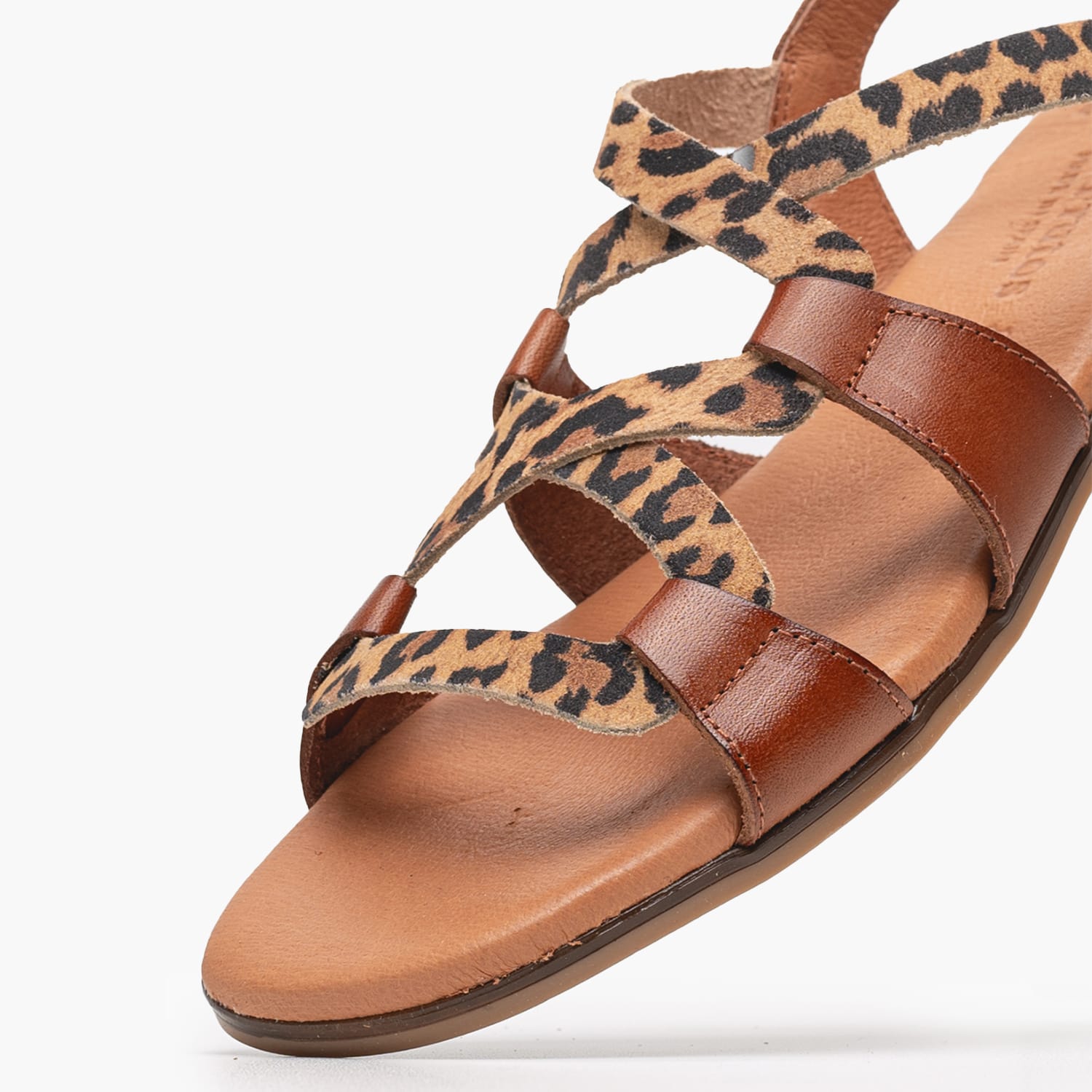 Γυναικεία Flats 3080 Leopard Δέρμα Eva Frutos