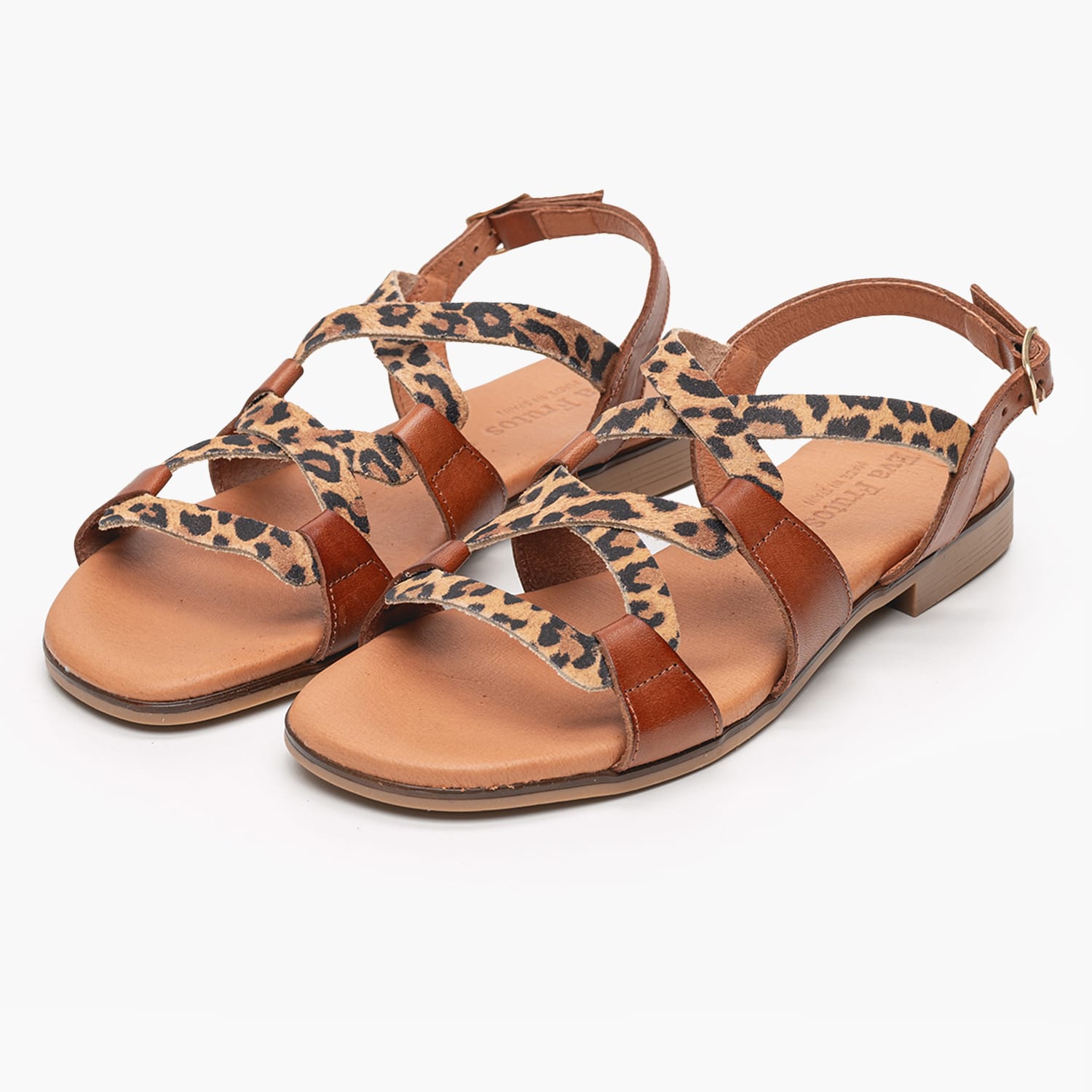 Γυναικεία Flats 3080 Leopard Δέρμα Eva Frutos Γυναικεία Flats 3080 Leopard Δέρμα Eva Frutos