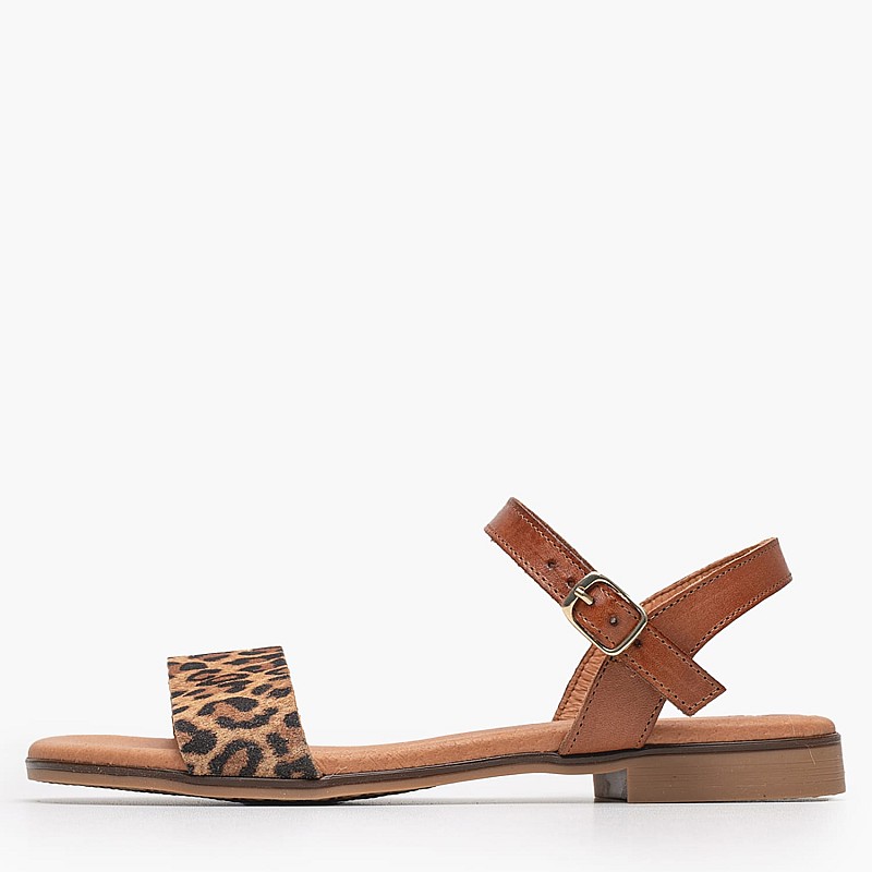 Γυναικεία Flats 3090 Leopard Δέρμα Eva Frutos