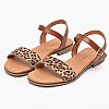 Women Flats 3090 Leopard Leather Eva Frutos Women Flats 3090 Leopard Leather Eva Frutos
