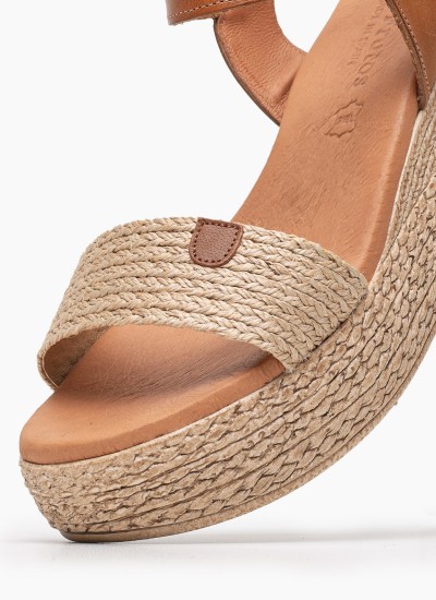 Γυναικεία Flats 3075 Μαύρο Δέρμα Eva Frutos