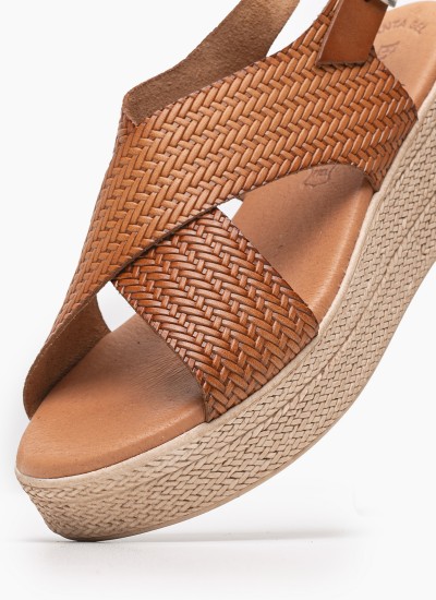 Γυναικεία Flats 3075 Μαύρο Δέρμα Eva Frutos