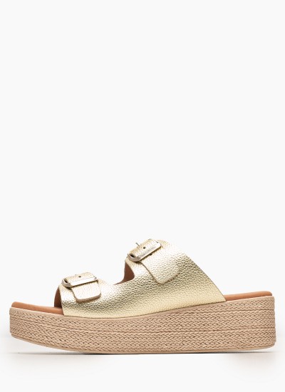 Γυναικεία Flats 3075 Μαύρο Δέρμα Eva Frutos