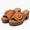 Women Mules 5611 Tabba Buckskin Eva Frutos