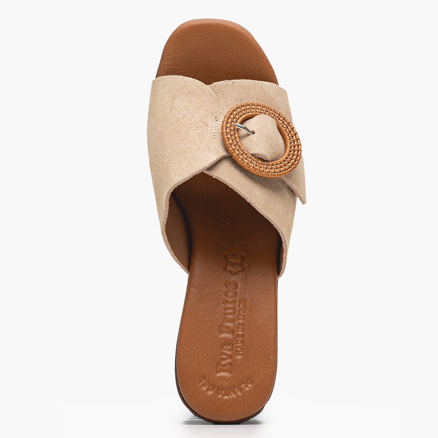 Γυναικεία Mules 5611 Μπεζ Δέρμα Καστόρι Eva Frutos Γυναικεία Mules 5611 Μπεζ Δέρμα Καστόρι Eva Frutos