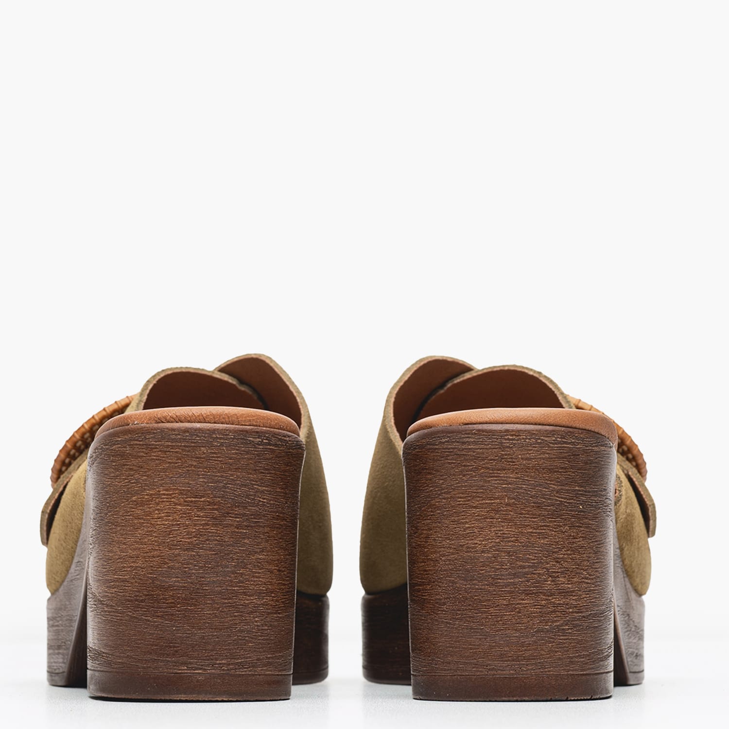Γυναικεία Mules 5611 Λαδί Δέρμα Καστόρι Eva Frutos Γυναικεία Mules 5611 Λαδί Δέρμα Καστόρι Eva Frutos