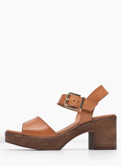 Γυναικεία Flats 3075 Μαύρο Δέρμα Eva Frutos