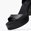 Women Sandals Bitten Black Leather Windsor Smith Women Sandals Bitten Black Leather Windsor Smith