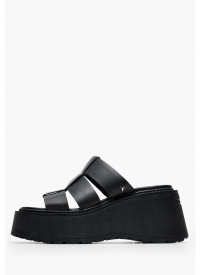 Γυναικείες Γόβες & Peeptoes Ψηλές Nassha Μαύρο ECOleather Guess