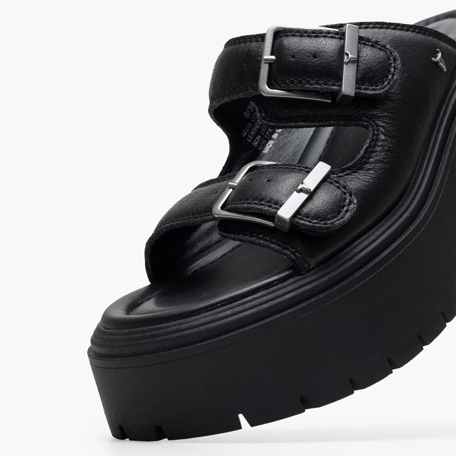 Γυναικεία Mules Covert Μαύρο Δέρμα Windsor Smith