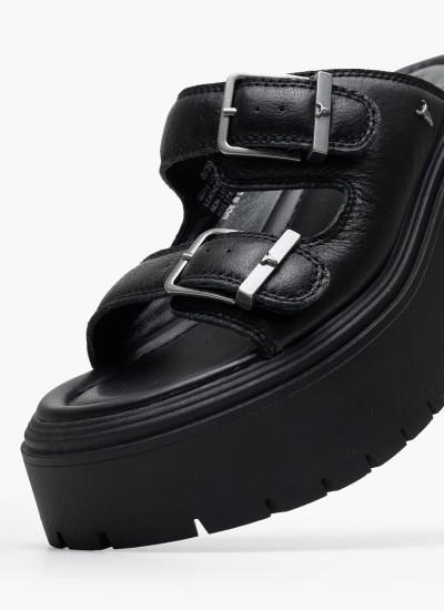 Γυναικείες Πλατφόρμες Χαμηλές 22305 Χρυσό ECOleather Tamaris