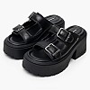 Women Mules Covert Black Leather Windsor Smith Women Mules Covert Black Leather Windsor Smith