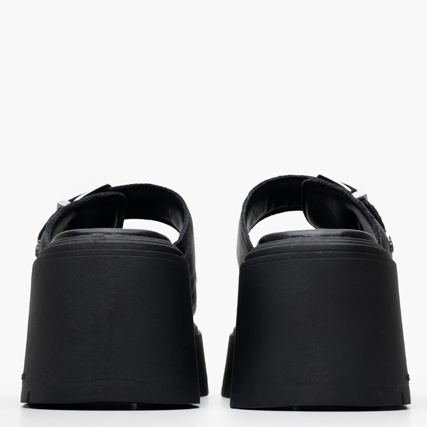 Women Mules Covert Black Leather Windsor Smith Women Mules Covert Black Leather Windsor Smith