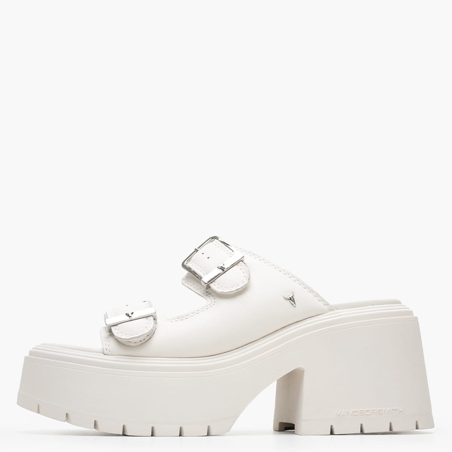Γυναικεία Mules Covert Άσπρο Δέρμα Windsor Smith