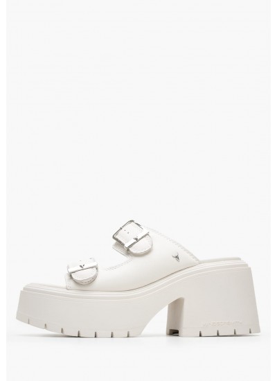 Γυναικείες Πλατφόρμες Χαμηλές 22305 Χρυσό ECOleather Tamaris