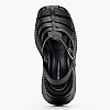 Women Platforms Low Crush Black Leather Windsor Smith Women Platforms Low Crush Black Leather Windsor Smith