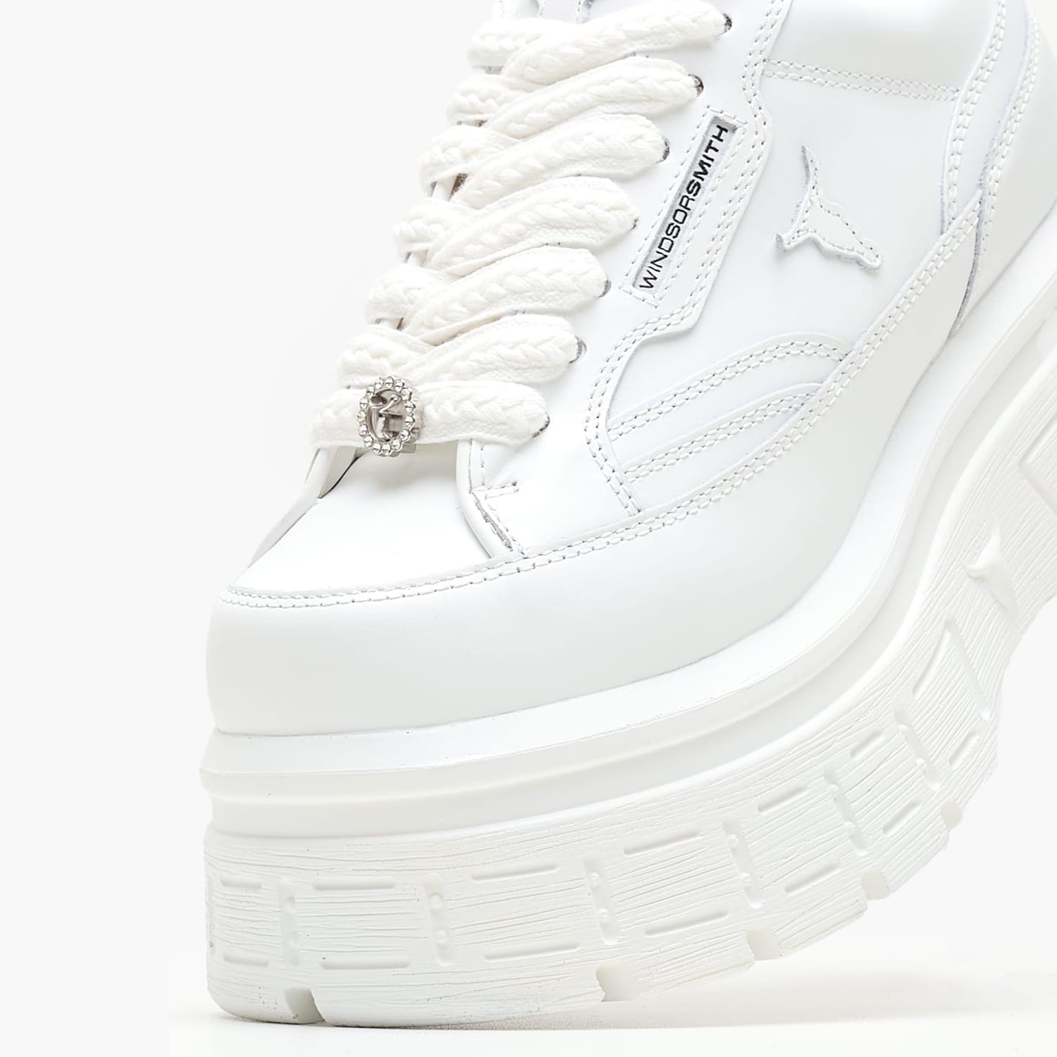 Γυναικεία Παπούτσια Casual Swerve Άσπρο 'Υφασμα Windsor Smith