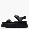 Women Platforms Low Thankful Black Leather Windsor Smith Women Platforms Low Thankful Black Leather Windsor Smith