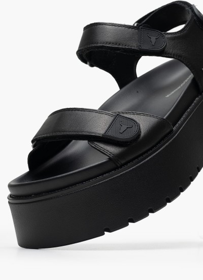 Γυναικείες Πλατφόρμες Χαμηλές 22305 Χρυσό ECOleather Tamaris