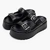 Women Platforms Low Twilight Black Leather Windsor Smith Women Platforms Low Twilight Black Leather Windsor Smith