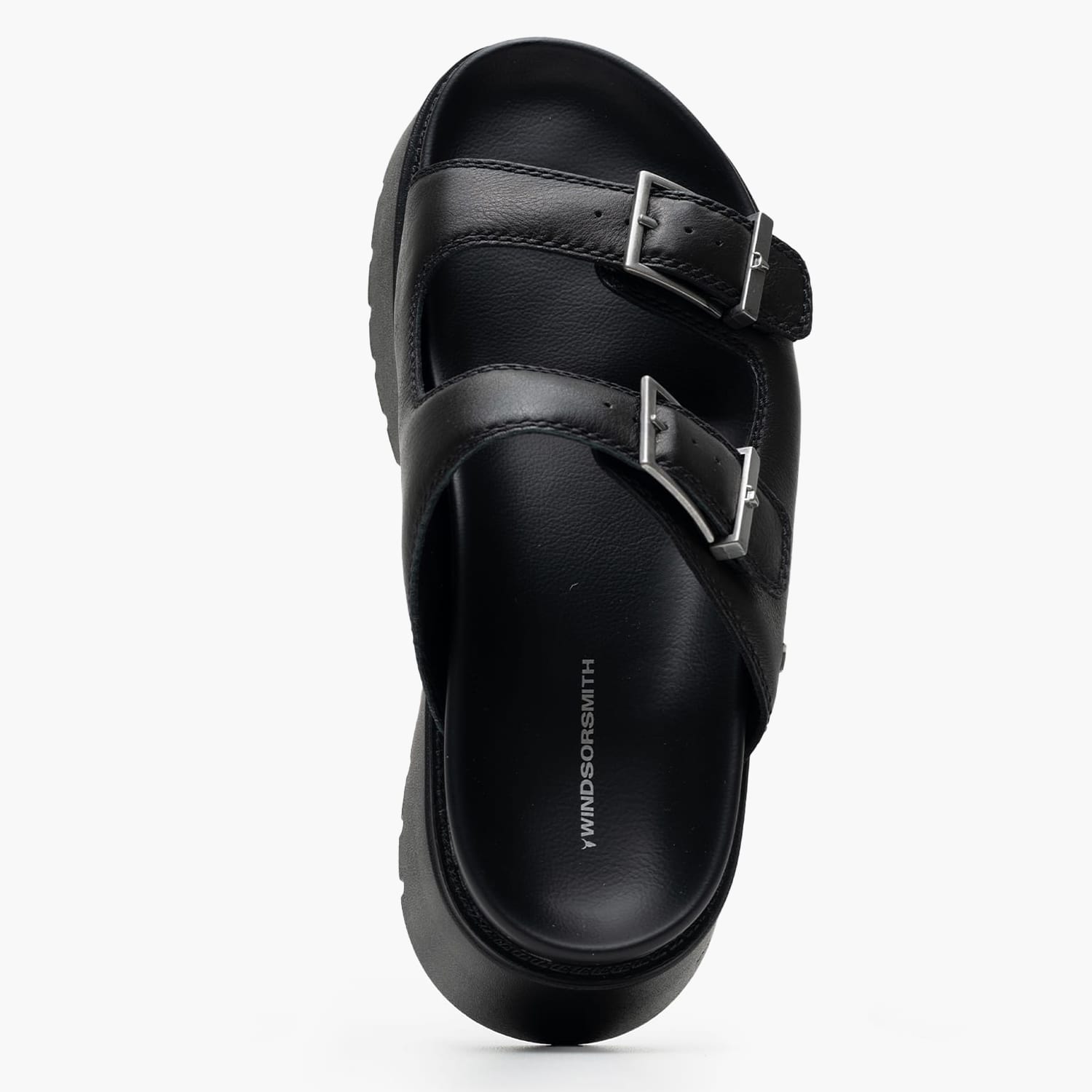Women Platforms Low Twilight Black Leather Windsor Smith Women Platforms Low Twilight Black Leather Windsor Smith