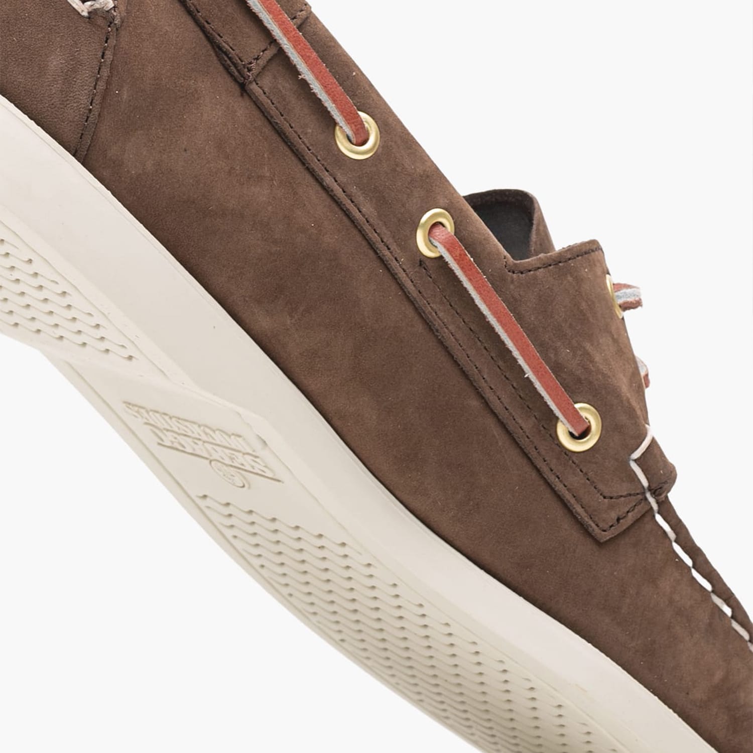 Men Sailing shoes Docksides.Nbk Brown Nubuck Leather Sebago Men Sailing shoes Docksides.Nbk Brown Nubuck Leather Sebago