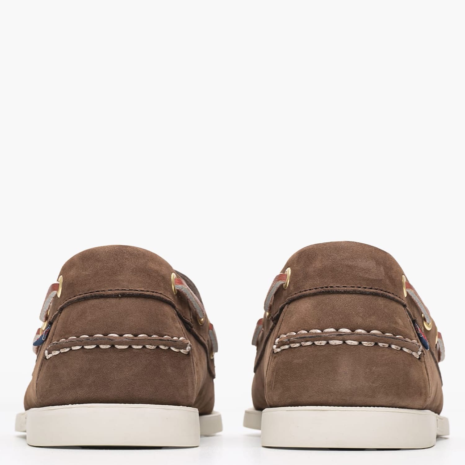Men Sailing shoes Docksides.Nbk Brown Nubuck Leather Sebago Men Sailing shoes Docksides.Nbk Brown Nubuck Leather Sebago