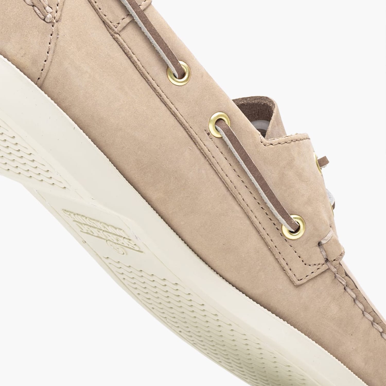 Men Sailing shoes Docksides.Nbk Beige Nubuck Leather Sebago Men Sailing shoes Docksides.Nbk Beige Nubuck Leather Sebago
