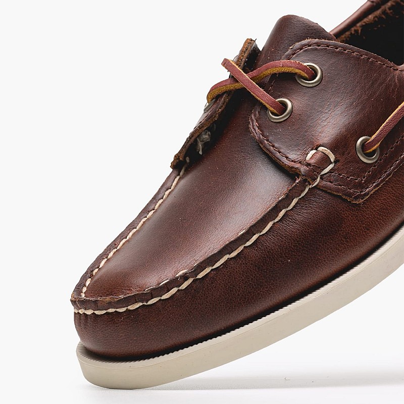 Γυναικεία Ιστιοπλοϊκα Docksides.Portland Καφέ Δέρμα Sebago
