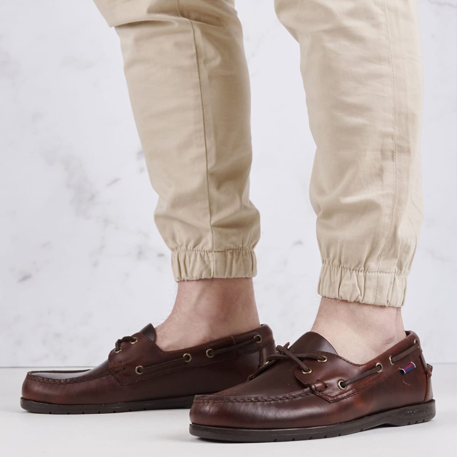 Ανδρικά Ιστιοπλοϊκά Endeavor Καφέ Δέρμα Sebago
