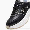 Γυναικεία Παπούτσια Casual Eva.02 Μαύρο Δέρμα Liu Jo Γυναικεία Παπούτσια Casual Eva.02 Μαύρο Δέρμα Liu Jo