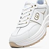 Women Casual Shoes Eva.02 White Leather Liu Jo
