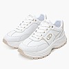 Women Casual Shoes Eva.02 White Leather Liu Jo