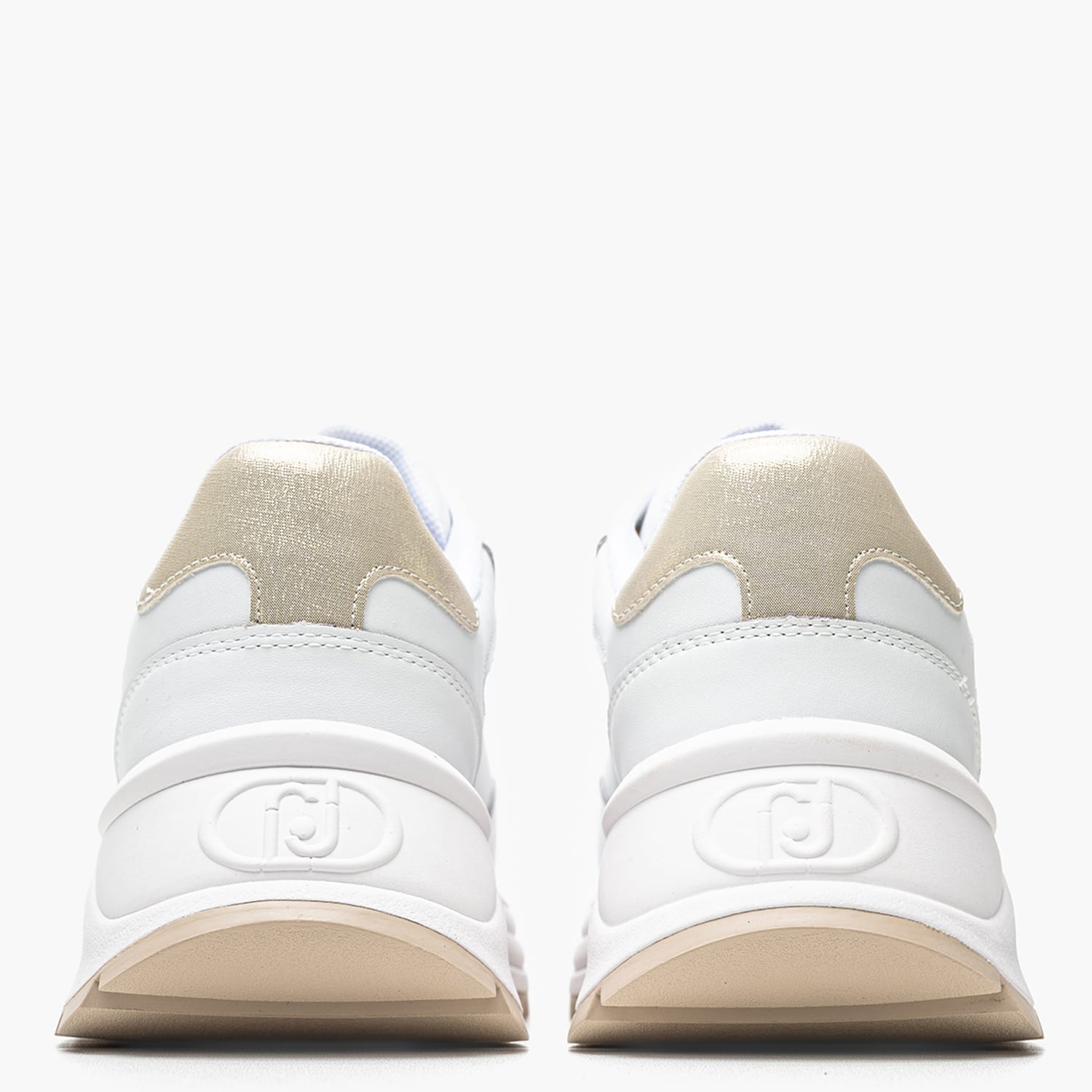 Women Casual Shoes Eva.02 White Leather Liu Jo