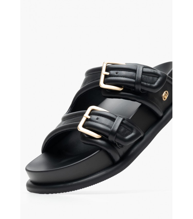 Γυναικείες Πλατφόρμες Χαμηλές Loren.09 Μαύρο ECOleather Liu Jo Γυναικείες Πλατφόρμες Χαμηλές Loren.09 Μαύρο ECOleather Liu Jo