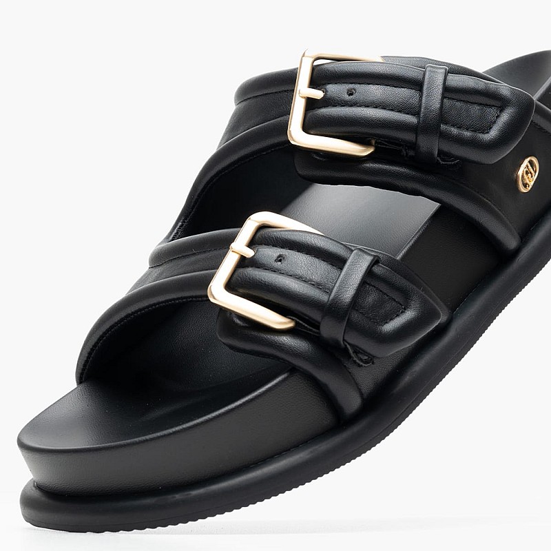 Women Platforms Low Loren.09 Black ECOleather Liu Jo