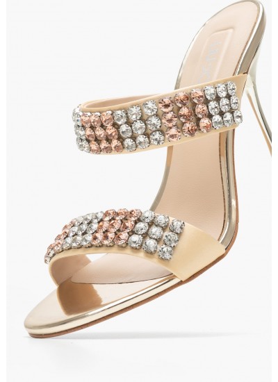 Γυναικεία Mules Heel.M Μαύρο Δέρμα Calvin Klein