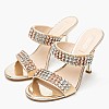 Γυναικεία Mules Miriam.20 Χρυσό Ύφασμα Liu Jo Γυναικεία Mules Miriam.20 Χρυσό Ύφασμα Liu Jo