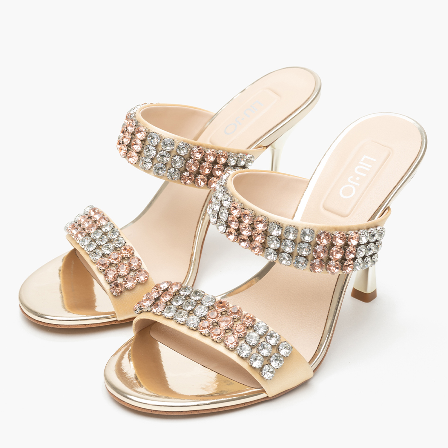 Γυναικεία Mules Miriam.20 Χρυσό Ύφασμα Liu Jo Γυναικεία Mules Miriam.20 Χρυσό Ύφασμα Liu Jo