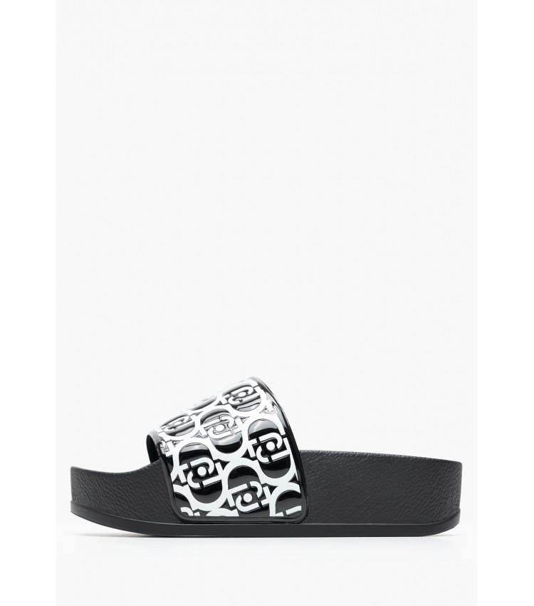 Women Platforms Low Mykonos Black Rubber Liu Jo Women Platforms Low Mykonos Black Rubber Liu Jo